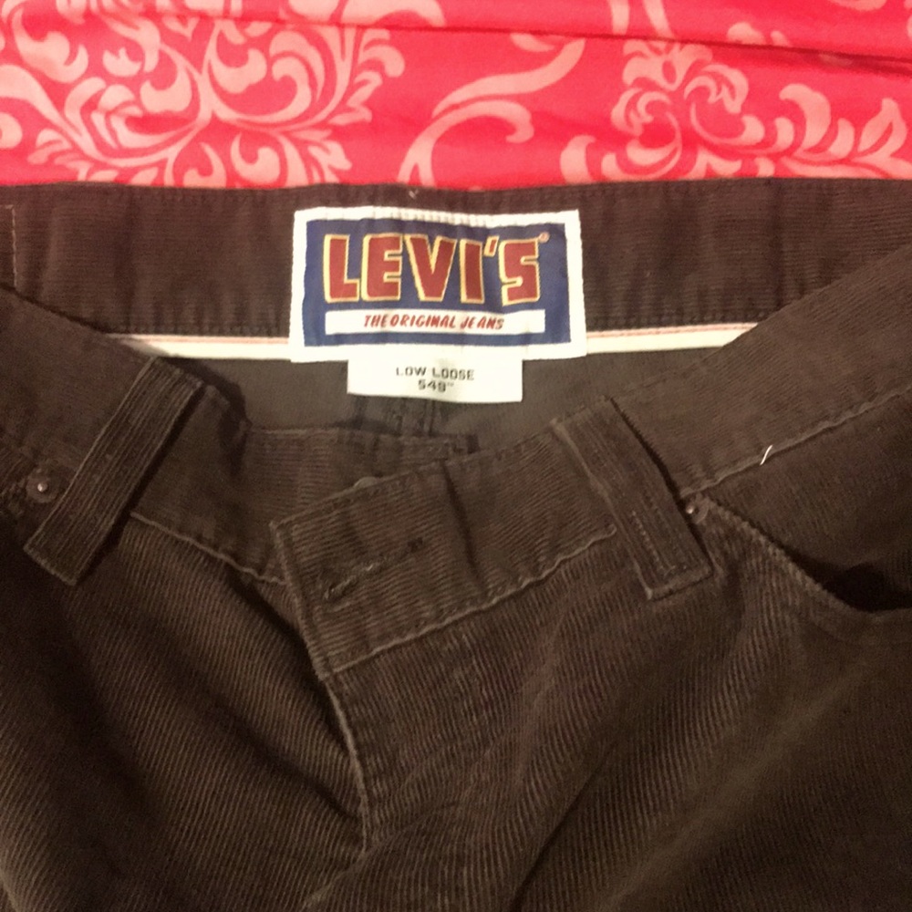 Brown corduroy Levi original Jean ,